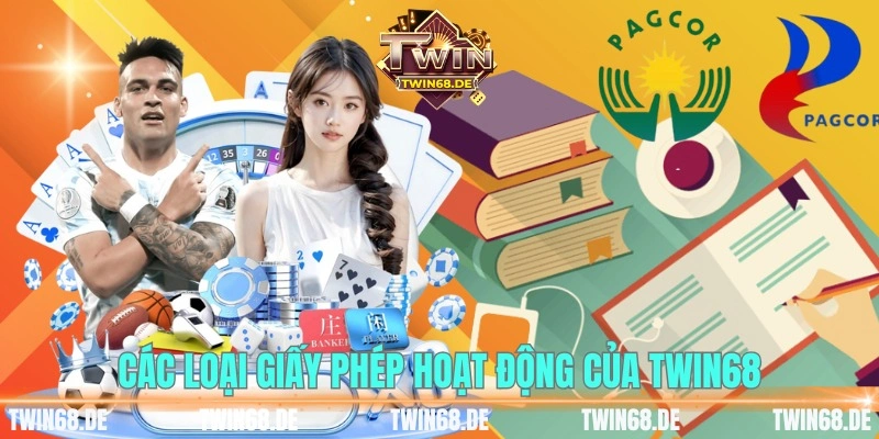 Các loại giấy phép hoạt động của Twin68