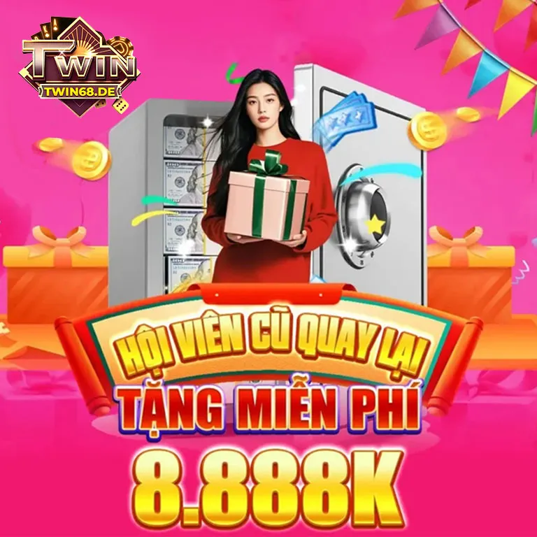 Hội viên cũ quay lại tặng miễn phí 8888k