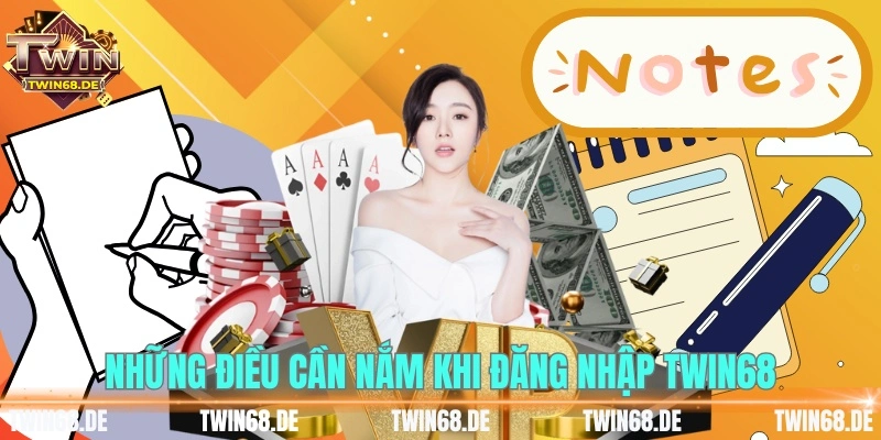 Những điều cần nắm khi đăng nhập TWIN68 
