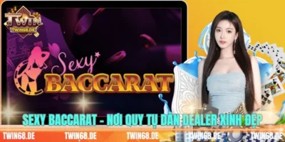 Sexy baccarat - Nơi quy tụ dàn Dealer xinh đẹp